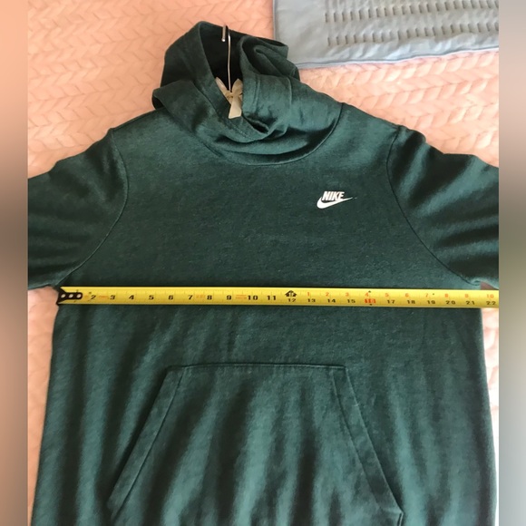 NIKE COWL NECK HOODIE WOMENS L FOREST GREEN - Picture 4 of 6